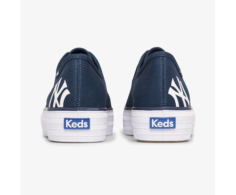 Keds Sneaker Damen Navy - Triple Kick Mlb® - DLI-904135